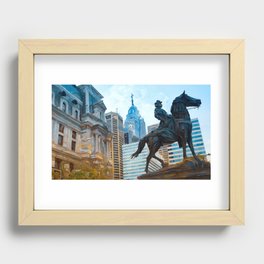 Philadelphia, Pennsylvania Recessed Framed Print