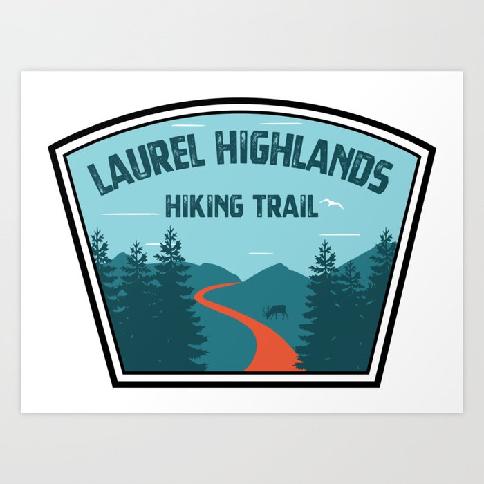 Laurel Highlands Hiking Trail Pennsylvania Art Print