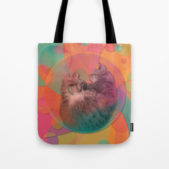 Kitty Cat Sweet Dream Tote Bag