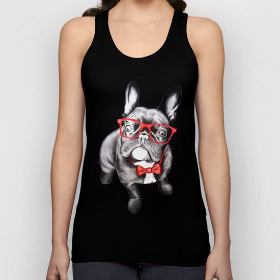 Happy Dog Unisex Tank Top