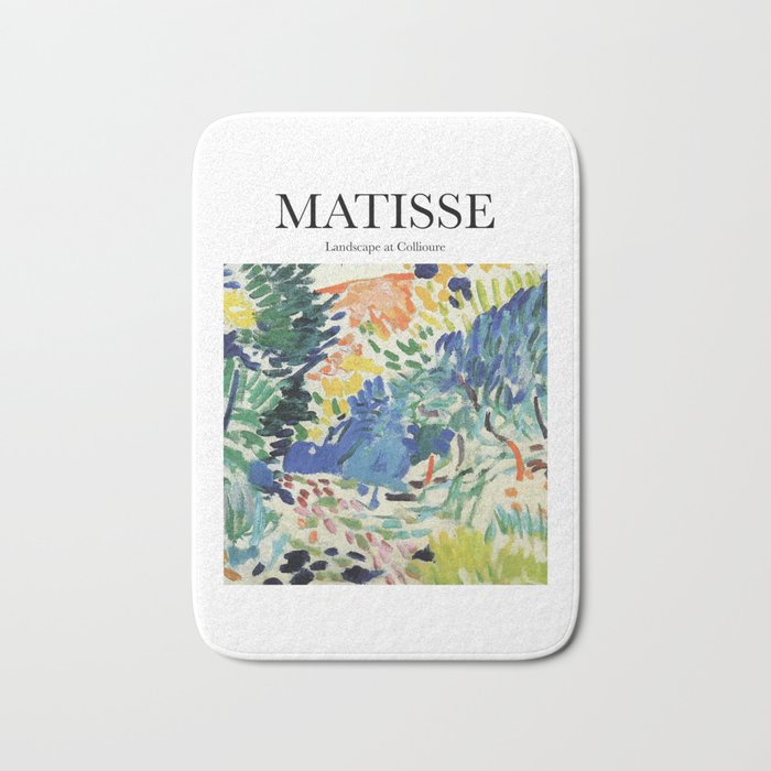 Matisse - Landscape at Collioure Bath Mat