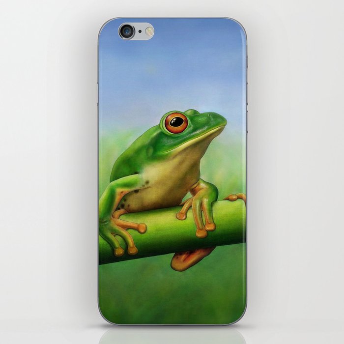 Moltrecht's Green Treefrog iPhone Skin