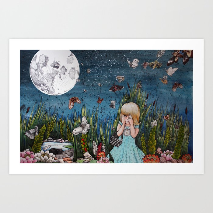 Childhood Fears Art Print