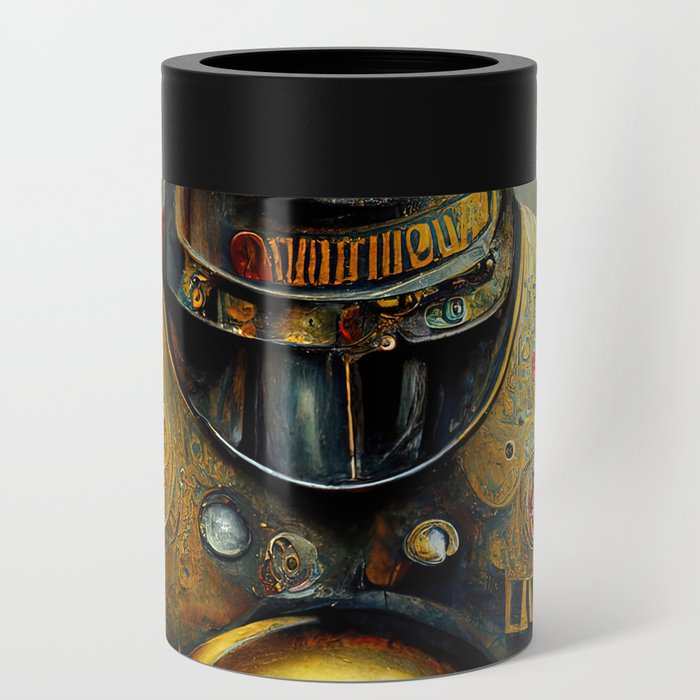 Steampunk Soldier Can Cooler