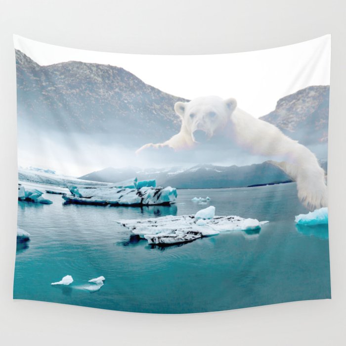 Polar hotsell bear tapestry