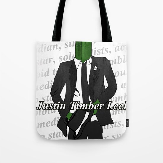 Justin Timber Leek Tote Bag