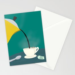 Coffee & Chamomile Stationery Card