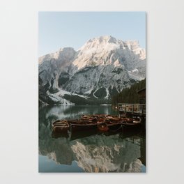 Lago di Braies - Dolomites - South Tyrol Canvas Print