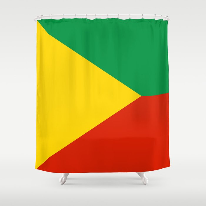 Flag of Zabaykalsky Shower Curtain