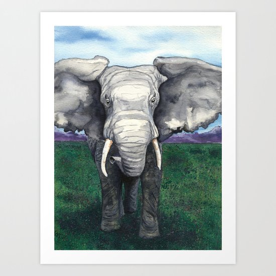 Defiant Art Print