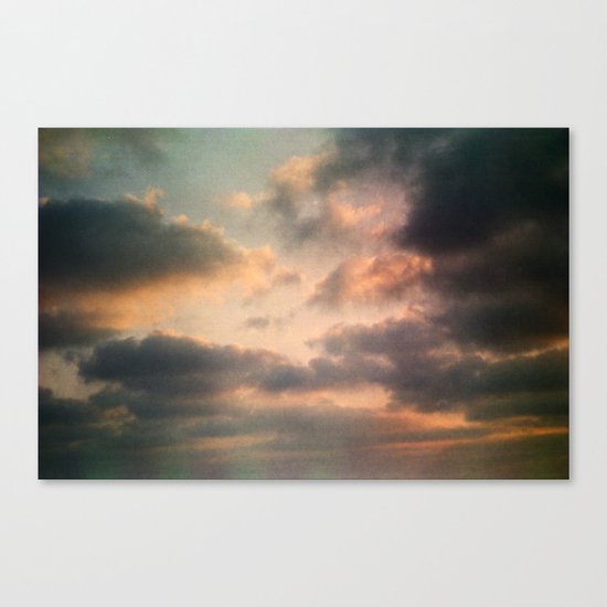 Dreamy Clouds Canvas Print