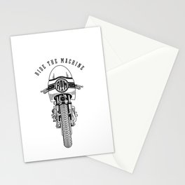 Ride The Machine Stationery Cards