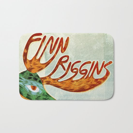 Finn Riggins gig poster Bath Mat