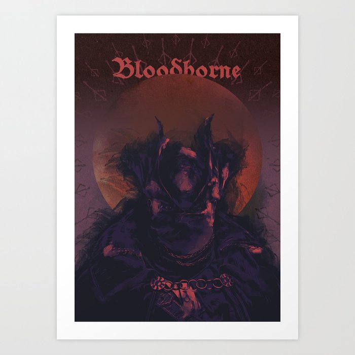 Bloodborne Fan Art Art Print