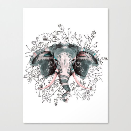ELEPHANT Canvas Print