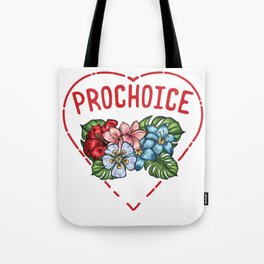 Pro Choice AF | Pro Abortion Feminist Feminism Women Tote Bag