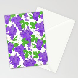 Grape fruit seamless pattern illustration Stationery Card