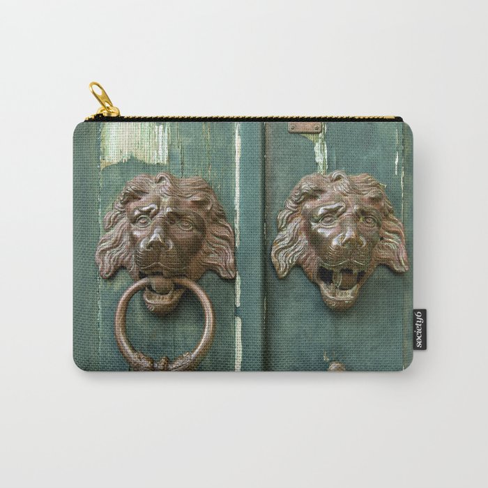 #Lion #heads of precious #metal Carry-All Pouch