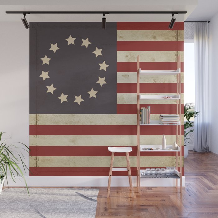 Betsy Ross Flag Wall Mural