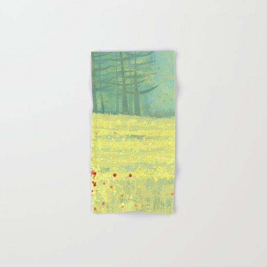 Meadow near Périgueux Hand & Bath Towel
