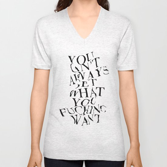 YCAGWYFW Unisex V-Neck