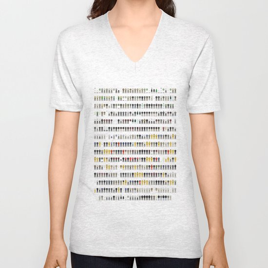 Walter White's Wardrobe - Complete Series Unisex V-Neck
