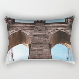 Brooklyn Bridge in New York City Rectangular Pillow