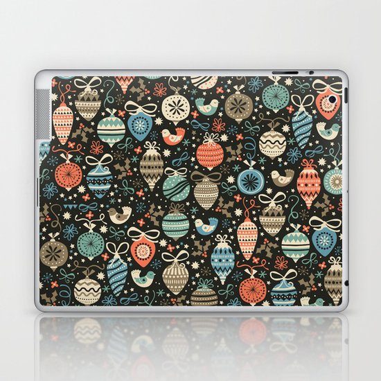 Festive Folk Charms Laptop & iPad Skin