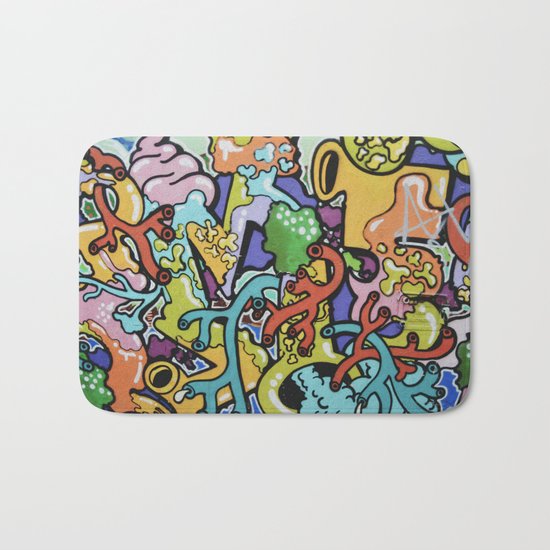 Street art form Bath Mat