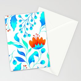 flowers Stationery Card