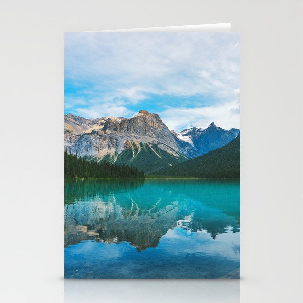 The Mountains and Blue Water - Nature Photography Stationery Cards