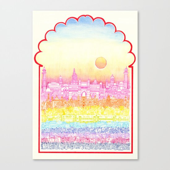 Rangeela India Canvas Print
