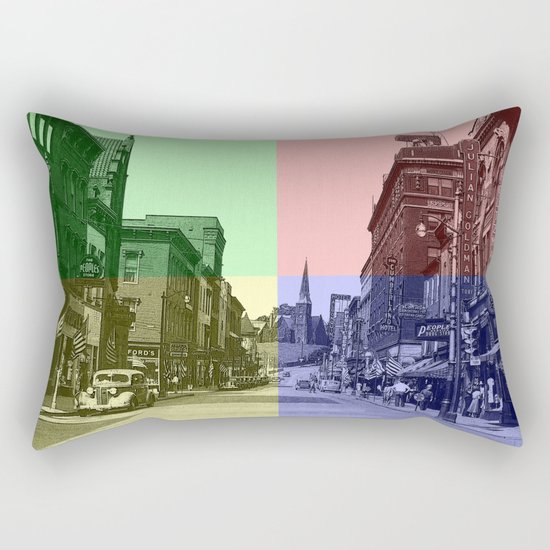 Baltimore St., Cumberland, Md. Rectangular Pillow