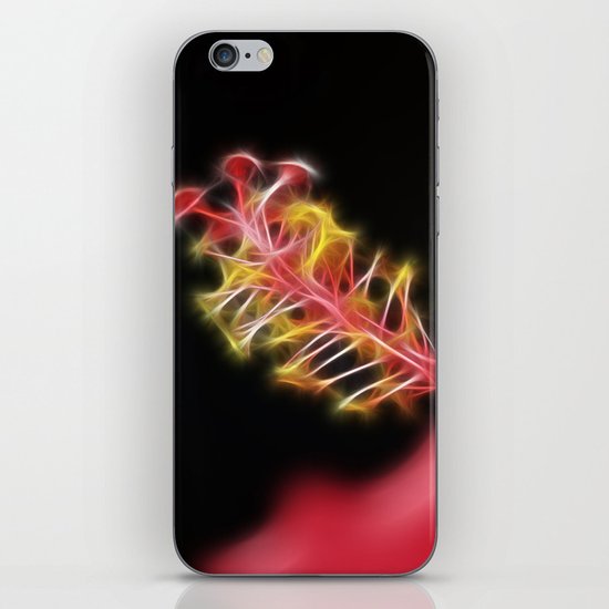 Electric flower iPhone & iPod Skin