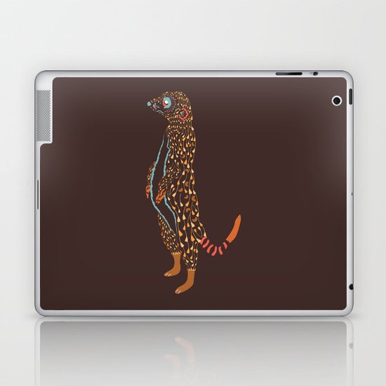 Abstract Meerkat Laptop & iPad Skin