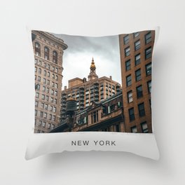 New York City Throw Pillow