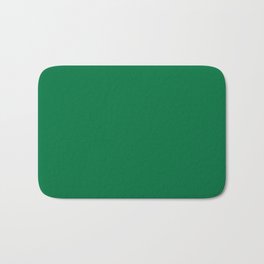 Dartmouth Green Solid Color Popular Hues Patternless Shades of Green Collection - Hex Value #00703C Bath Mat | Accentcolours, Greenonly, Colortrends, Green, Solidgreen, Allcolor, Solid, Color, Colour, Greensolids 
