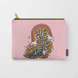 Aquarius Cowboy Boots Carry-All Pouch