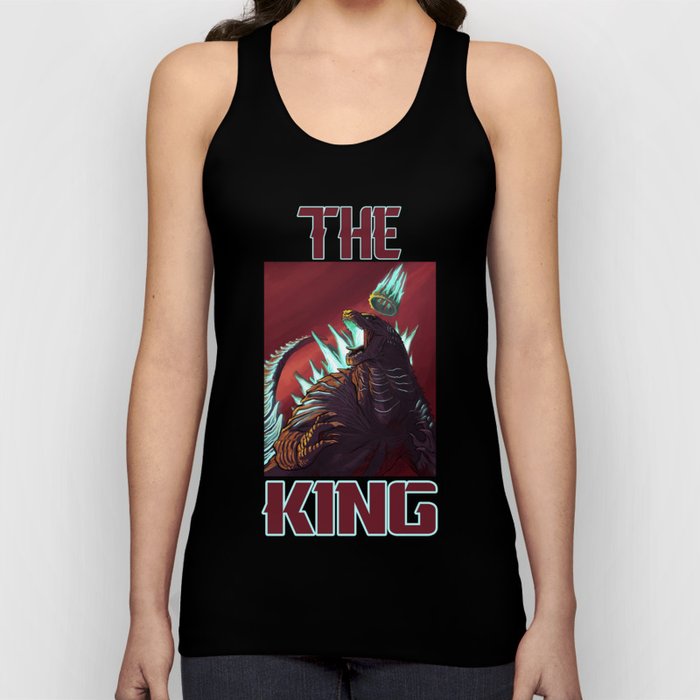 The King (with text) Tank Top