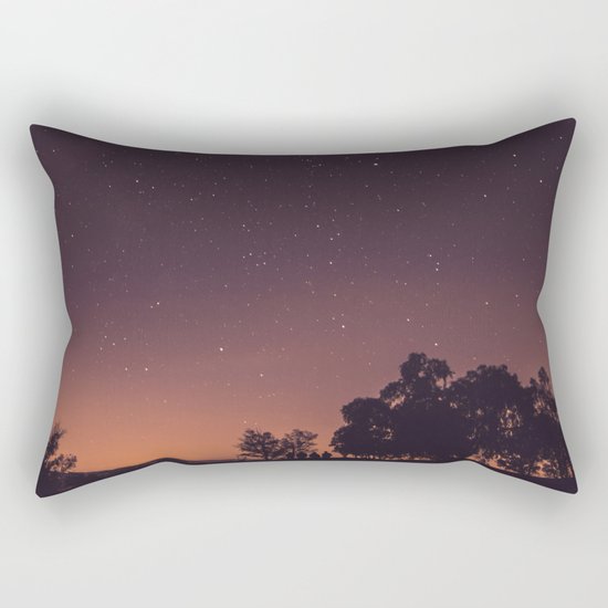 Sunset stars Rectangular Pillow
