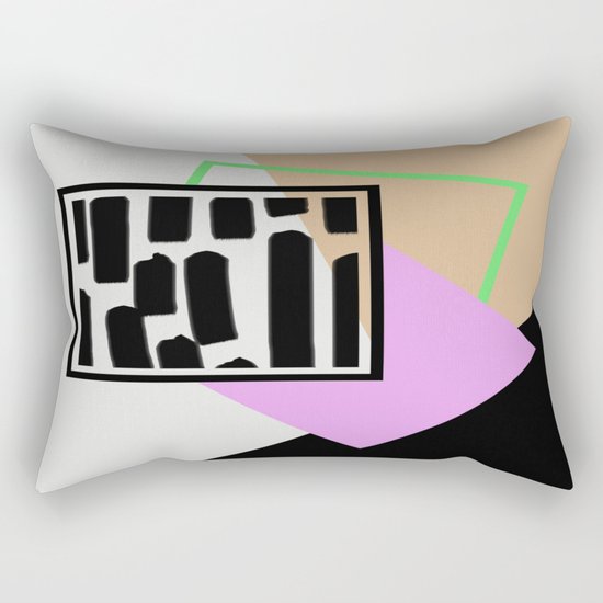 Abstract Geometry Rectangular Pillow
