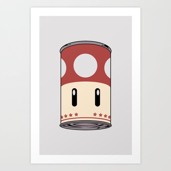 cream of mushroom super. Art Print
