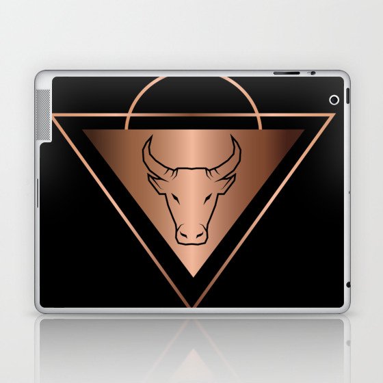 Taurus Copper Laptop & iPad Skin