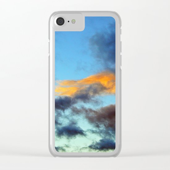 Fishy Cloud Glows in the Sky Clear iPhone Case