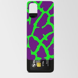 Giraffe Print Wine Lime Android Card Case