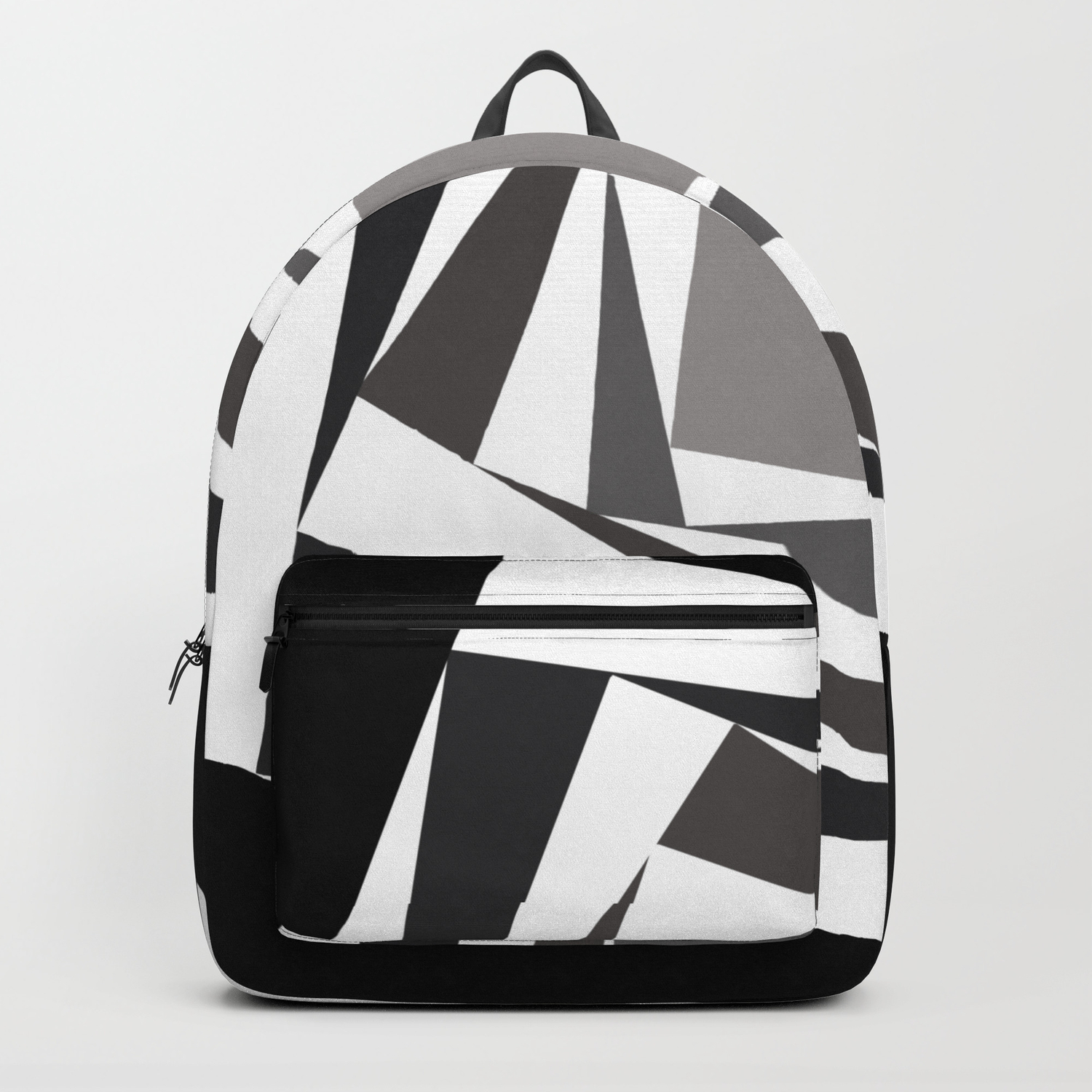 Abstract Black White Squares Backpack By Lorasi Society6