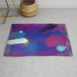 Woke Fire Rug | Painting, Urban, Zen, Purple, Energy, Colortheory, Jhcreative, Abstract, Contemporaryart 