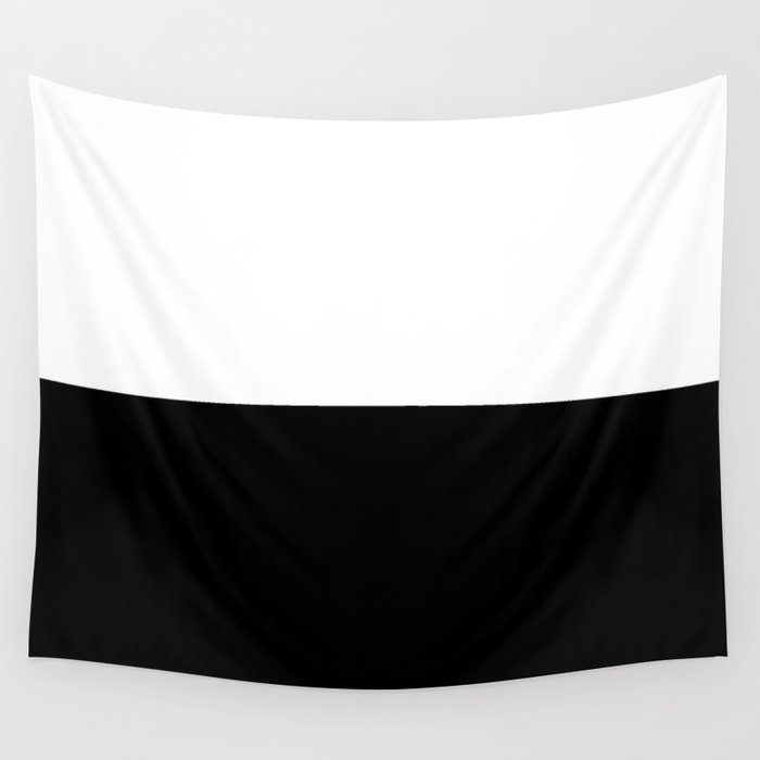 WHITE-BLACK Wall Tapestry