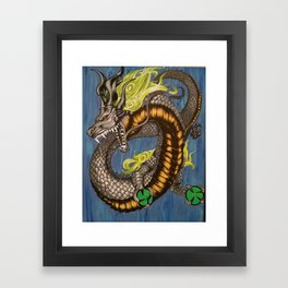 Spirit Dragon Framed Art Print