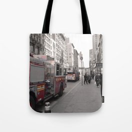 NYC fdny Tote Bag